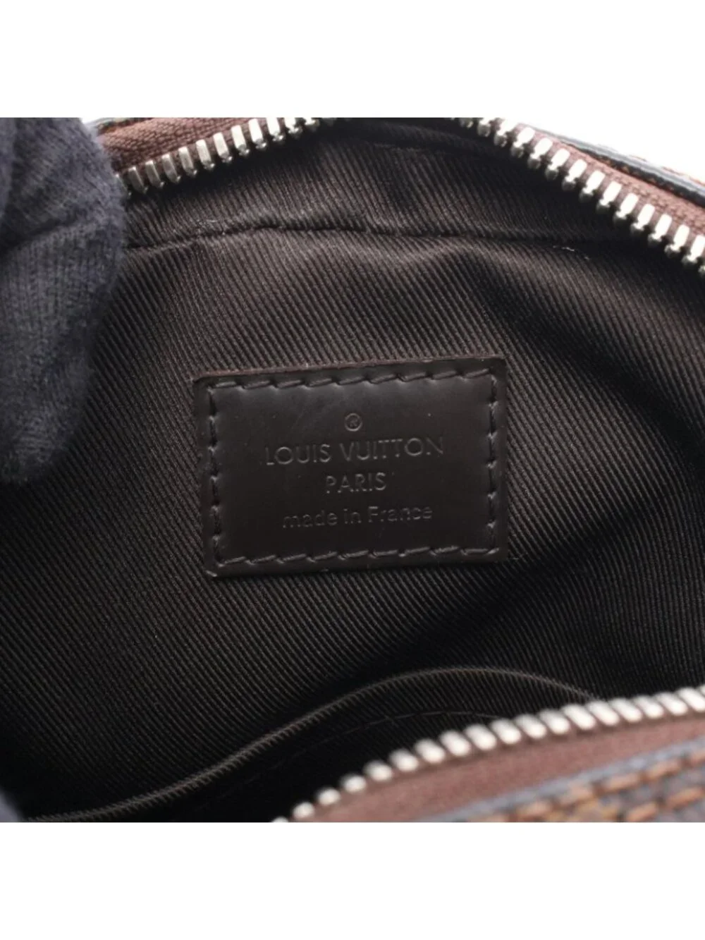Louis Vuitton Shoulder Bag Amazon Damier Savanna Chapman Brazza Canvas Leather